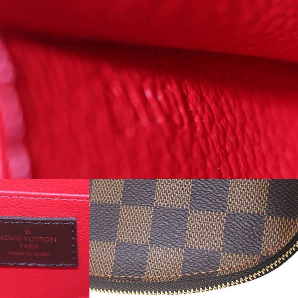 LOUIS VUITTON Brown Damier Pochette Pouch - Picture 8 of 9